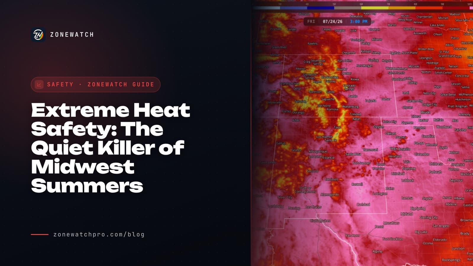 Extreme Heat Safety: The Quiet Killer of Midwest Summers · ZoneWatch guide